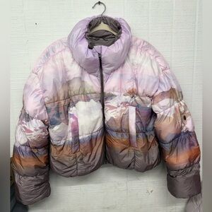 Free People Pastel Puffer Jacket
